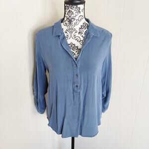 Rock & Republic Three Quarter Sleeve Henley